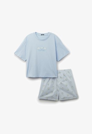 Tezenis, SHELL-EMBROIDERED - Pyjama - blue