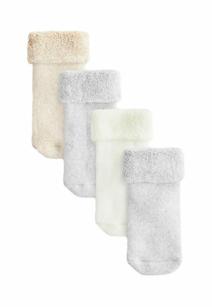4 PACK - REGULAR FIT - Strumpor - neutral