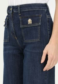 Elisabetta Franchi Vaqueros rectos - blue