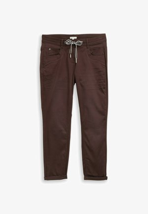 TOM TAILOR, TTTAPERED RELAXED - Pantalon classique - java dark brown
