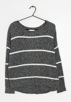 Pullover - mottled black