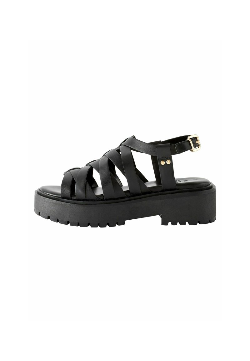 Next FOREVER COMFORT CHUNKY  - Platåsandaletter - black