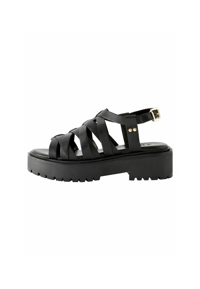 Next - FOREVER COMFORT CHUNKY  - Platåsandaletter - black, Förstora