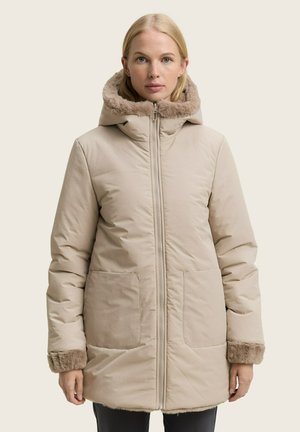 Wintermantel - soft taupe grey
