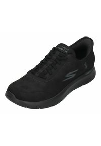 Skechers GO WALK FLEX HANDS UP - Zapatillas - black