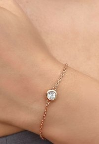 MYC Paris MOON SET - Orecchini - couleur or rose / cristal