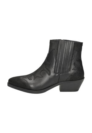 TESSY - Cowboy/biker ankle boot - zwart