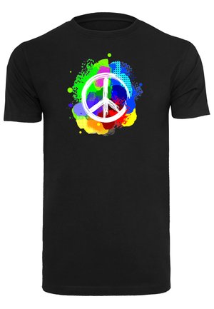 PEACE GRAFFITI   - T-shirts med print - black