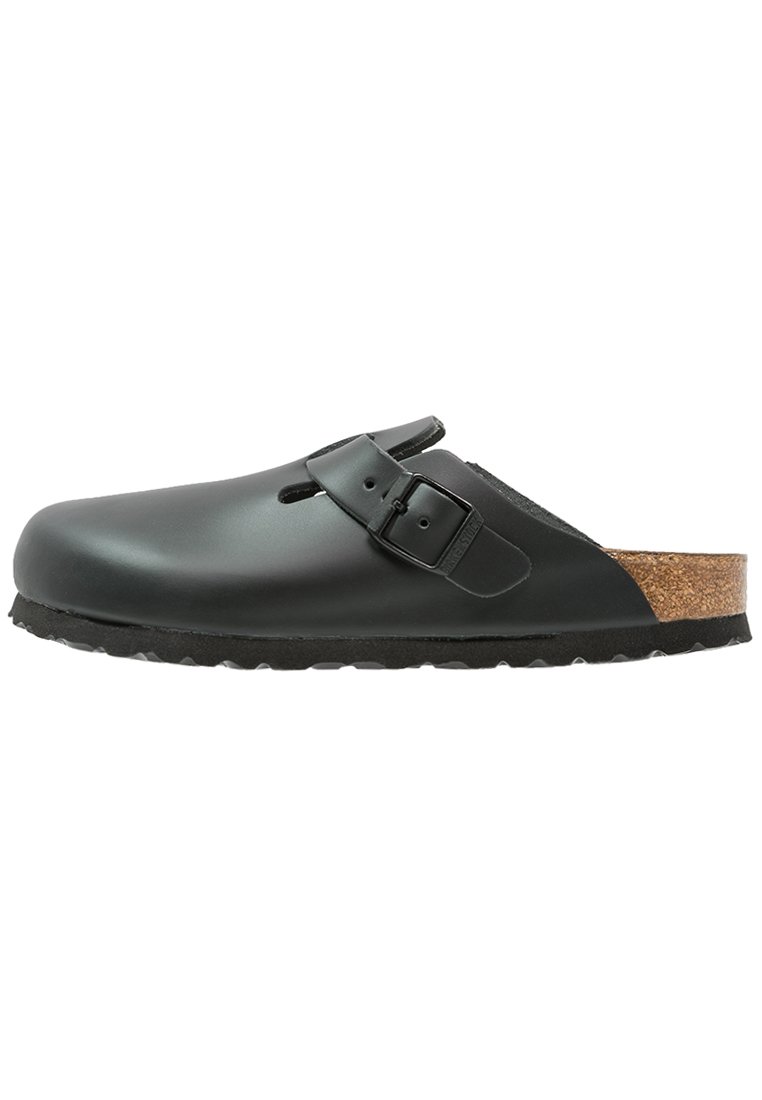 Birkenstock BOSTON NARROW FIT Slippers schwarz/black Zalando.co.uk
