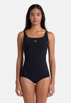 SHAPEWEAR JEWEL LOW C-CUP R - Badedragt - black bright blue