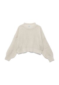 INSIDE PUNTO CALADO - Jersey de punto - beige