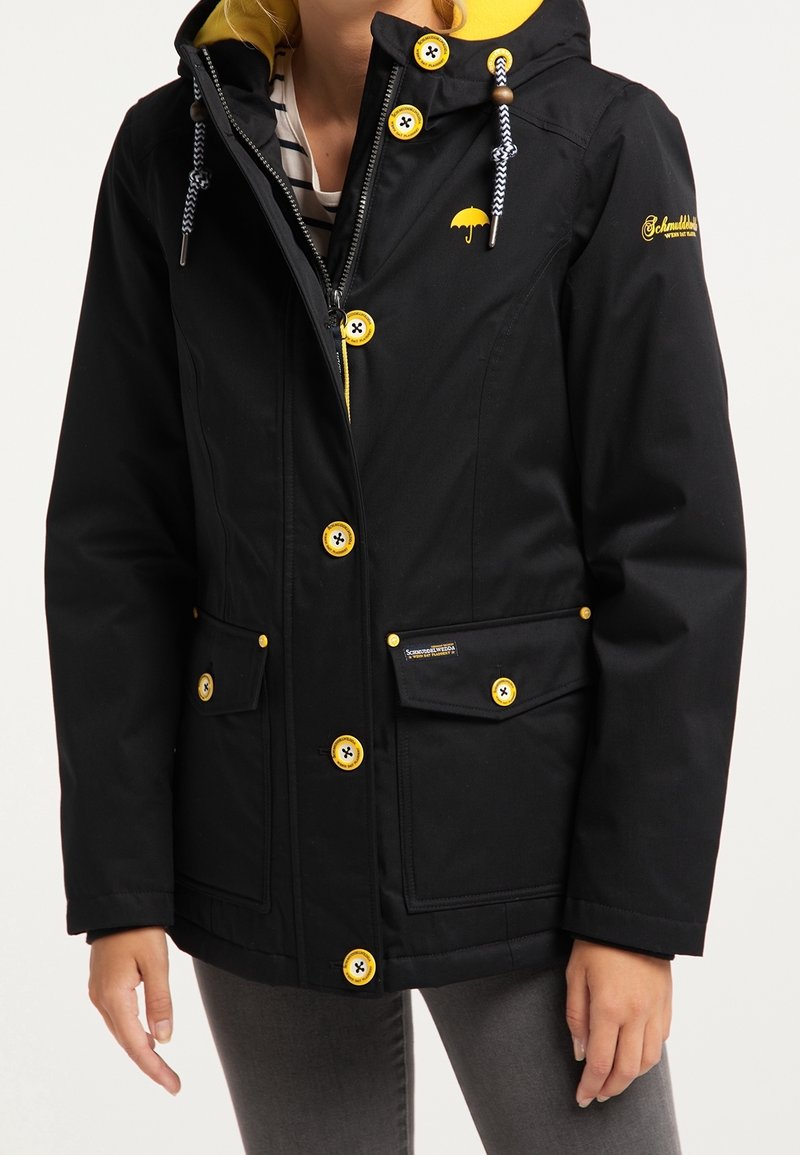 Schmuddelwedda Veste mi-saison - black