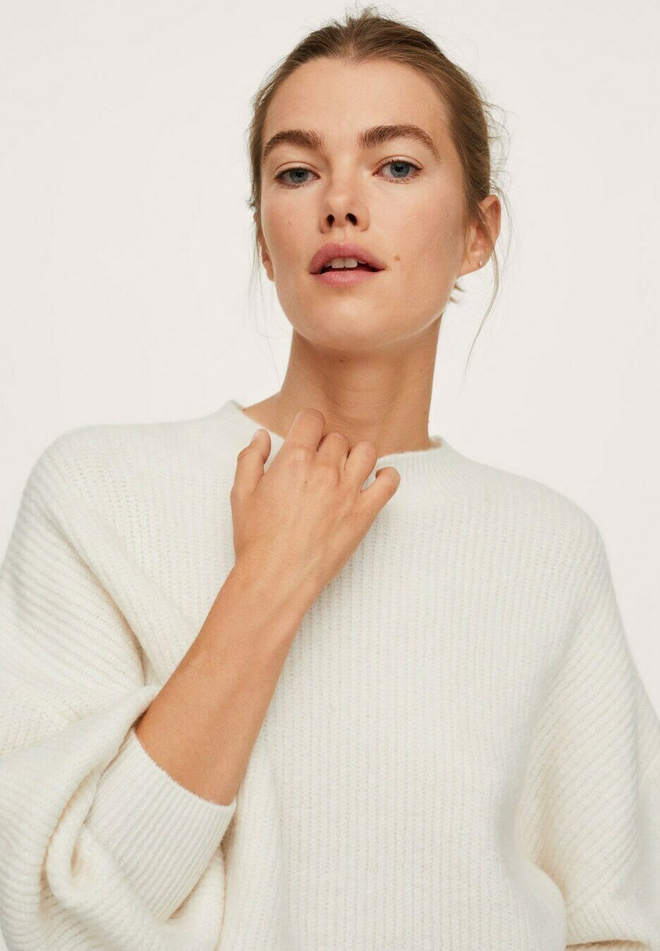 mango cream jumper