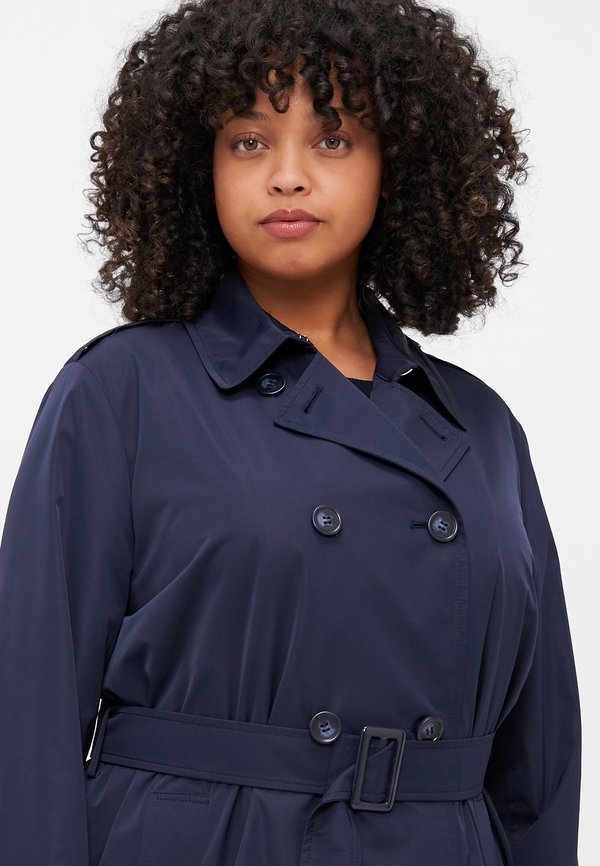 PINO - Trenchcoat - blu notte2