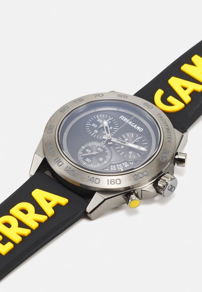 FERRAGAMO KF-URBAN CHRONO - Kronografklockor - black/yellow