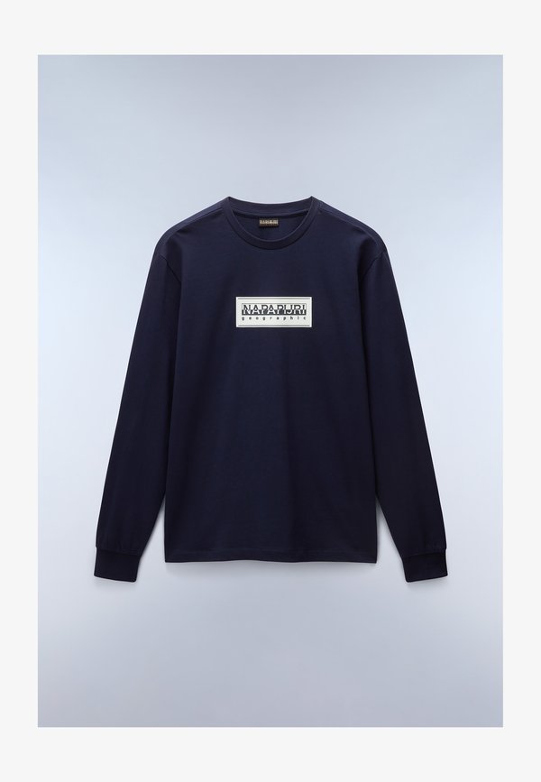 SUZE - Long sleeved top - blu marine