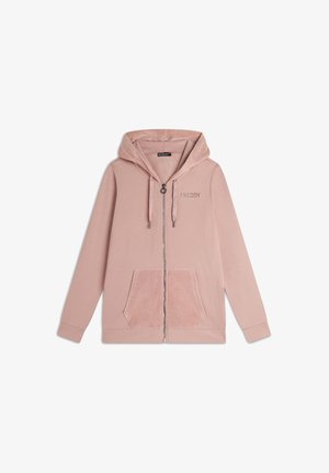 Freddy CON CAPPUCCIO E TASCHE  - Sweat zippé - fawn