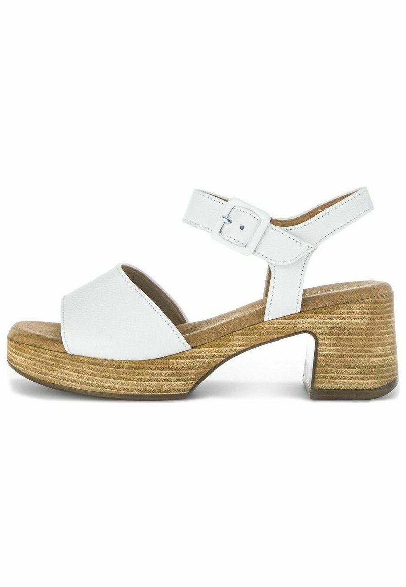 Gabor Platform sandals weiss/white Zalando.ie