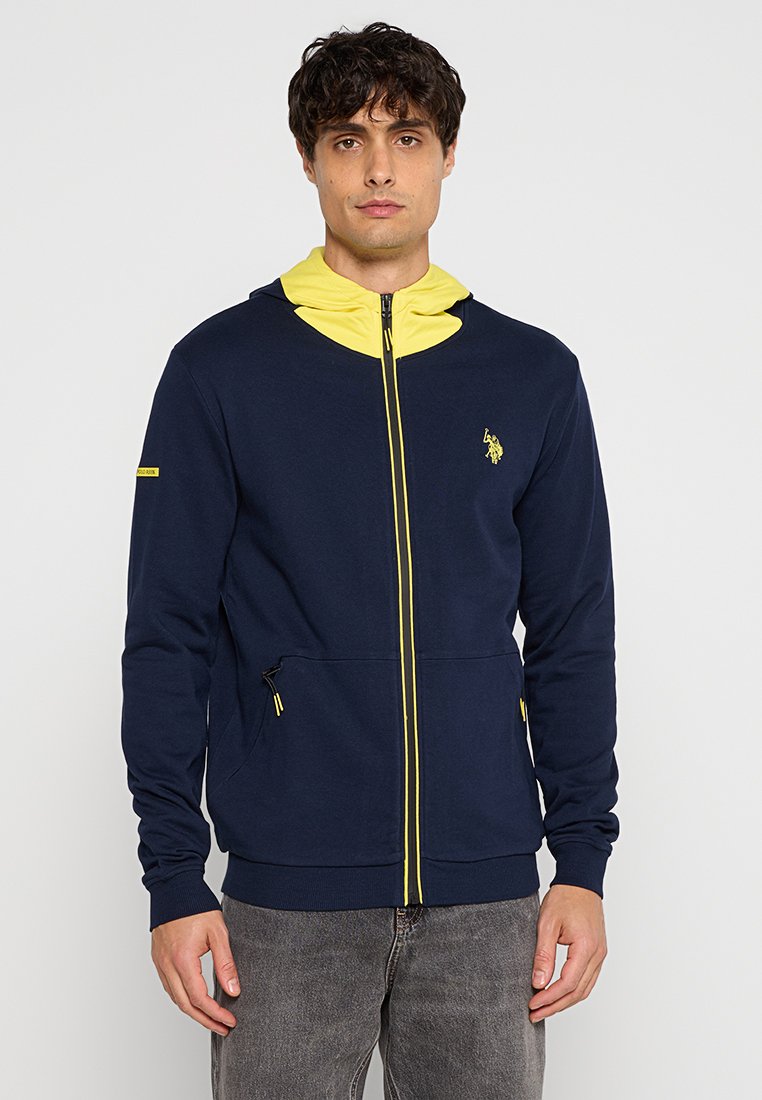 U.S. Polo Assn. Sweater met rits donkerblauw