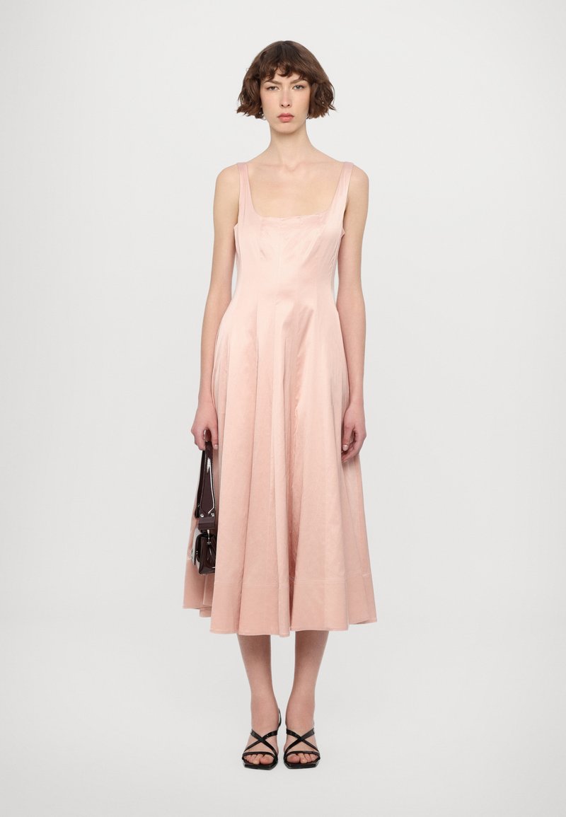 STAUD WELLS DRESS - Cocktail dress / Party dress - ballet/light pink -  Zalando