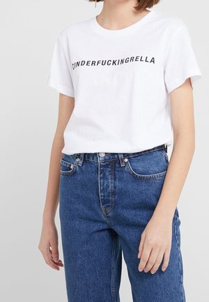 T-shirt con stampa - white