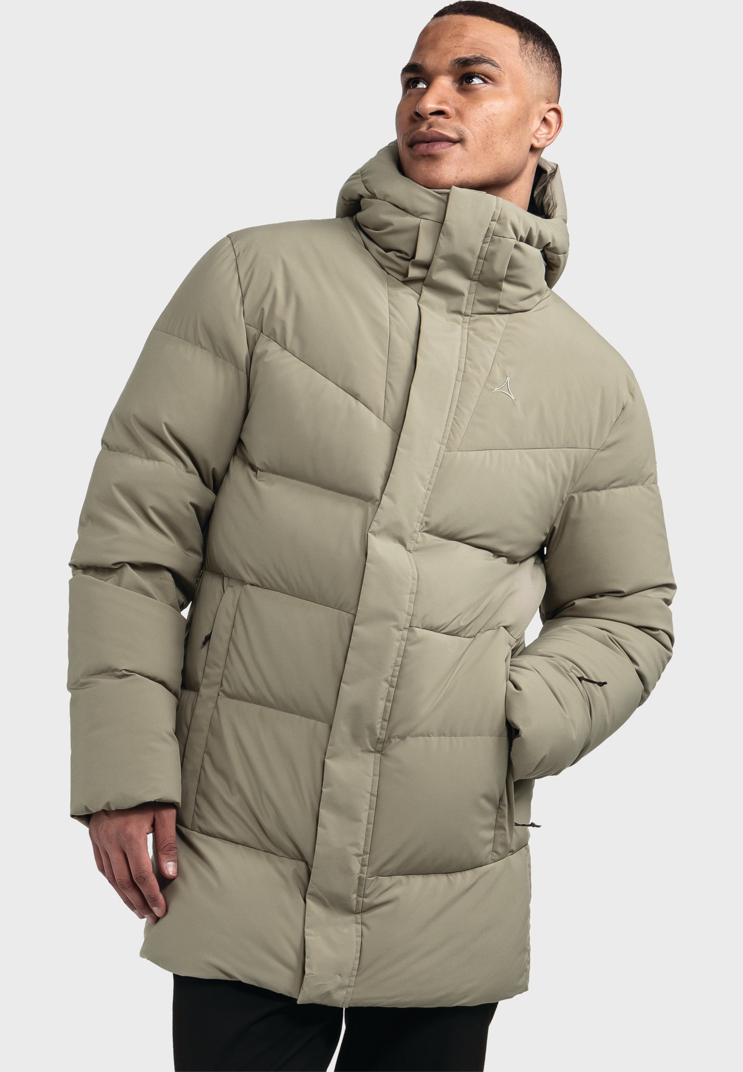 Schöffel URBAN STYLE CERS - Down coat - braun/brown - Zalando