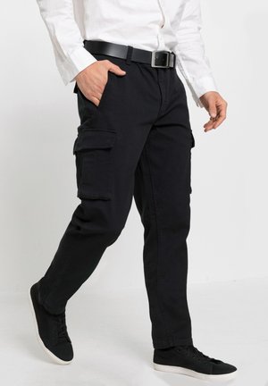 Pantaloni cargo - black