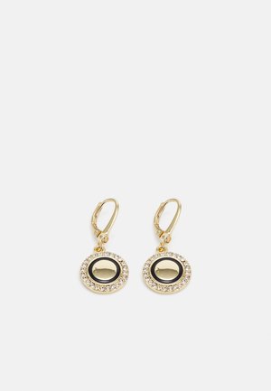 LEVERBACK DROP - Naušnice - gold-coloured/black