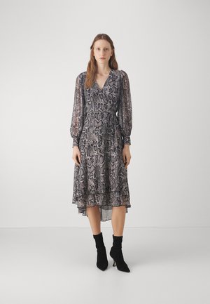 PHLOXBBNORA DRESS - Day dress - dark snake print