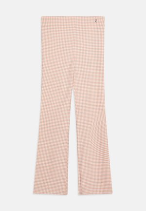 JUNIOR VICHY LONG PANTS MINIME - Bukser - pink/white