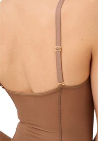 ITEM m6 ALL MESH STRAPPY TOP - Maglietta intima - milk chocolate