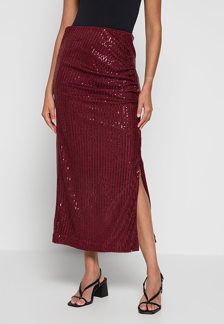 YAS Kokerrok bordeauxrood