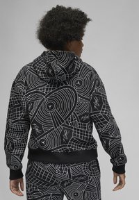 Jordan W J BRKLN FLC PO AOP - Sweatshirt - black