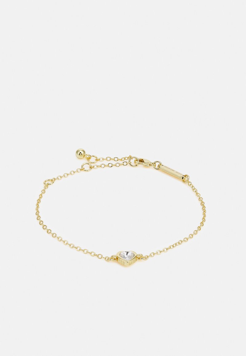 Hansa Crystal Heart Bracelet Gold