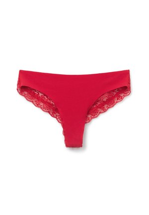Tezenis NAHTLOS VERARBEITETER BRAZILIAN - Thong - rot rosso inverno