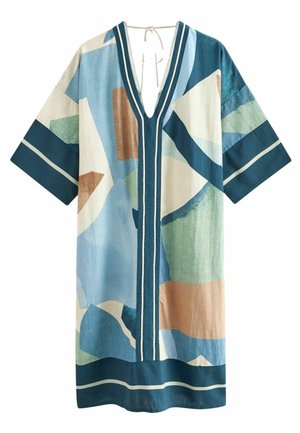 REGULAR FIT - Rochie maxi - blue abstract