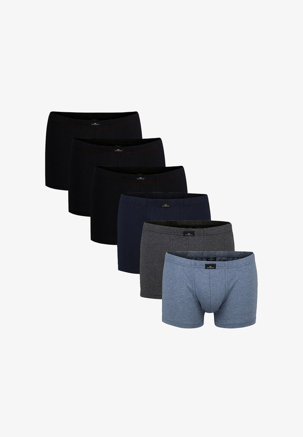 6ER PACK - Trunks - schwarz blau grau1