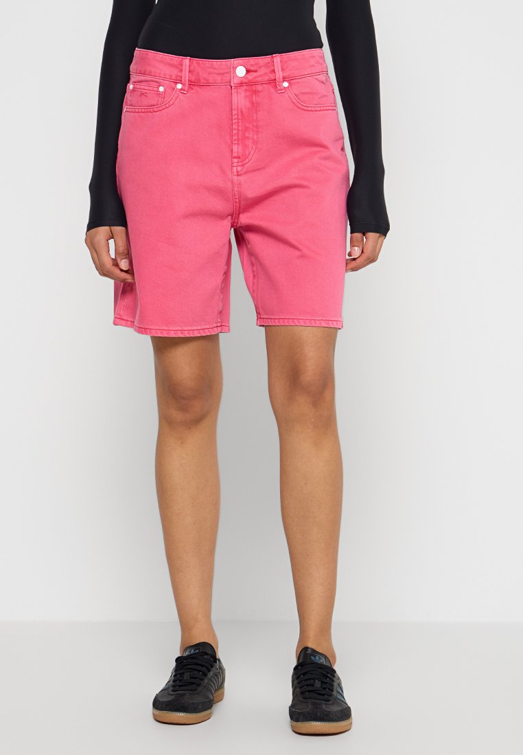 Denham Jeansshort donkerroze