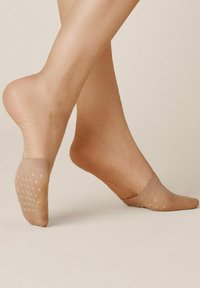 KUNERT HALF-IN-SHOE - Füßlinge - puder