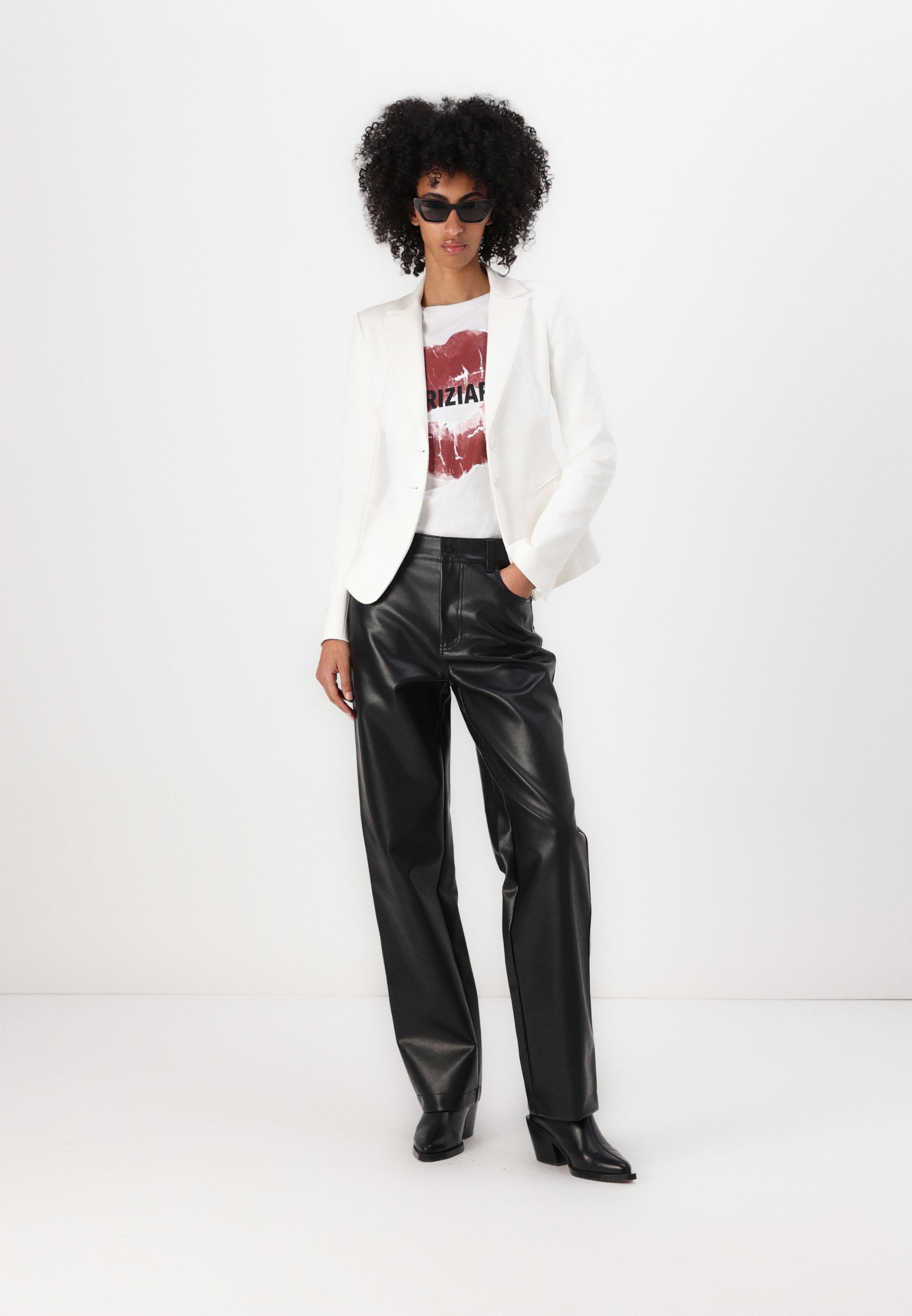ボトムスその他 Patrizia Pepe Tailored White Viscose Blazer Patrizia Pepe Blazer - bianco/off-white - Zalando.co.uk
