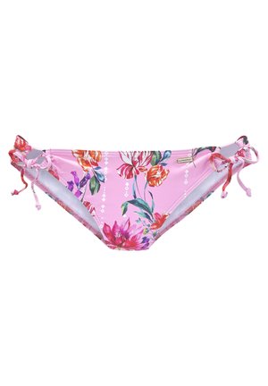 Bikini-Hose - rosa-bedruckt