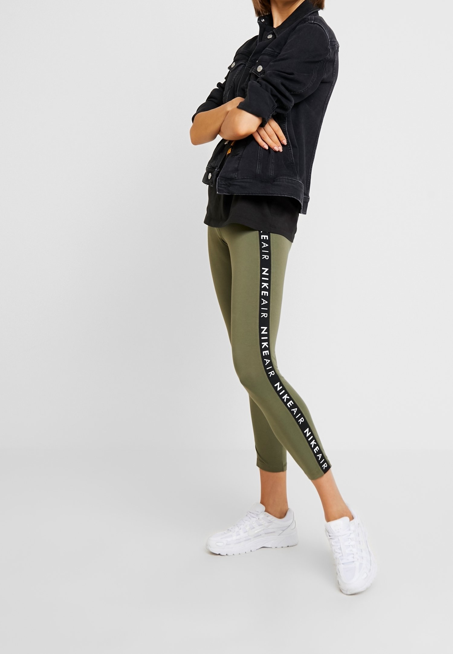nike air green leggings