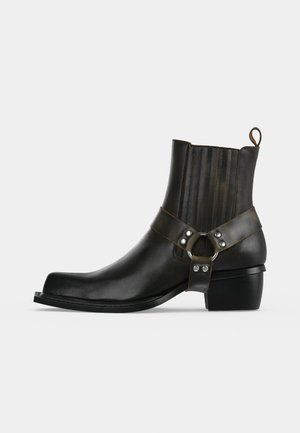 Gestuz, GZVELENDA BOOTS - Cowboy-/Bikerlaarsjes - vintage brown
