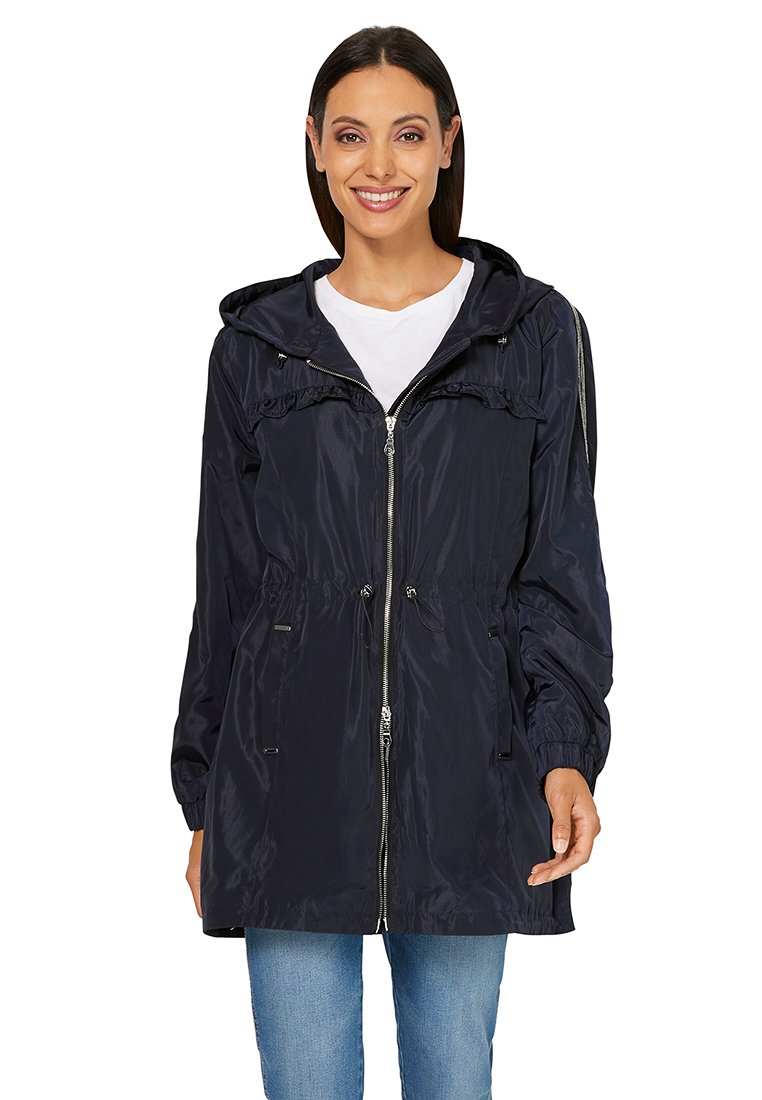 heine Lichte jas donkerblauw