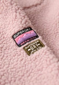 Superdry & Co FULL ZIP - Giacca in pile - pink