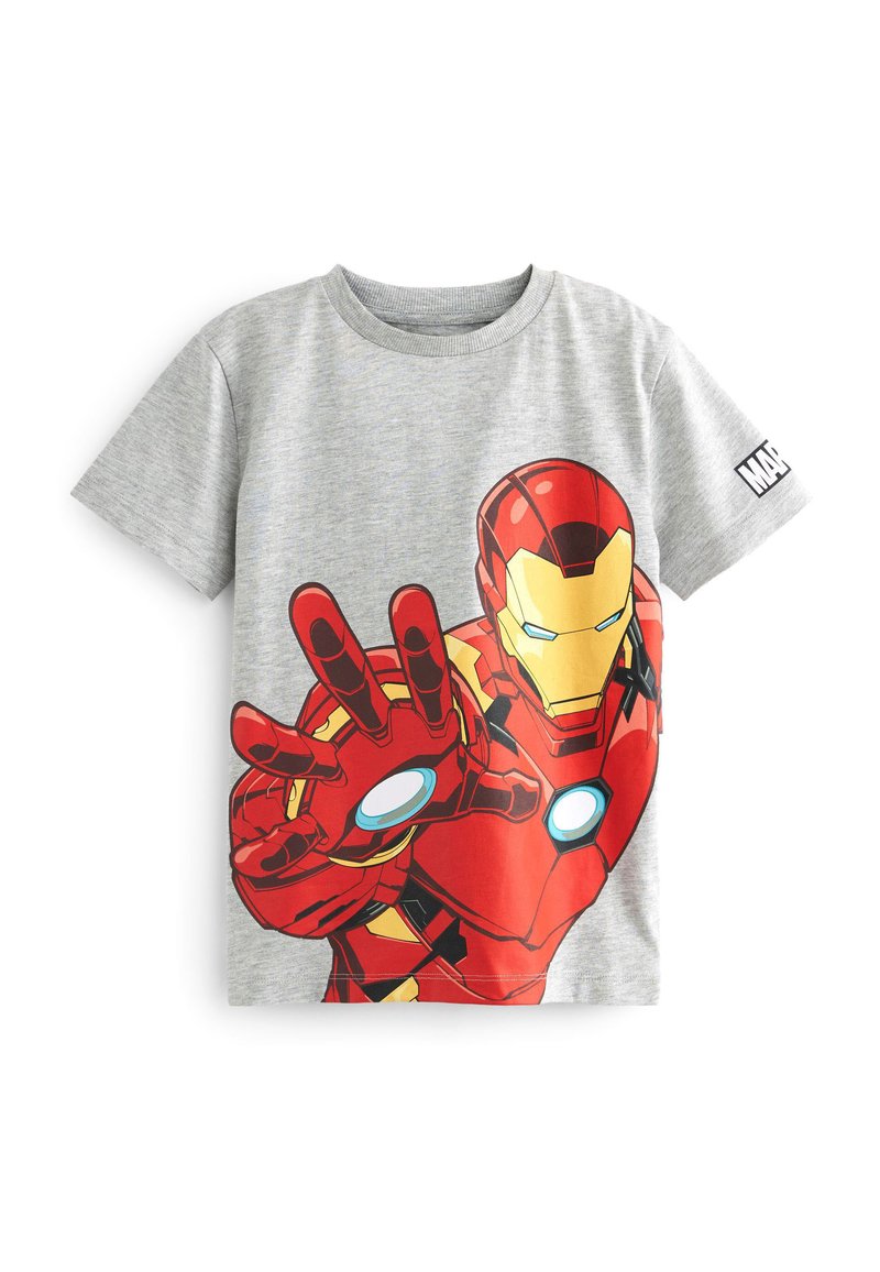 Next SHORT SLEEVE SUPERHERO LICENSE - Marškinėliai su spaudiniu - grey