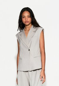Bershka - Waistcoat - dark grey Thumbnail Image 1