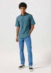 Wrangler Camisa - hydro blue