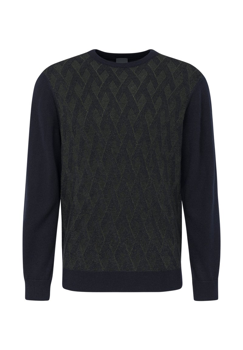 bugatti Strickpullover - oliv