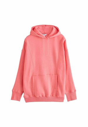 REGULAR FIT - ACTIVE LONGLINE OVERHEAD  - Sweat à capuche - bright pink